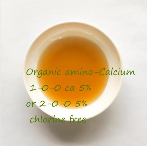 Peptides Calcium Chelated 2-0-0 + 5 Ca Hydrolyzed Proteins Based Liquid Organic