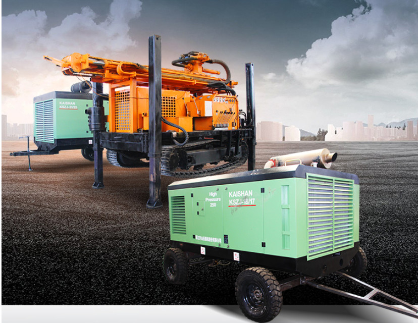 Large Diameter Crawler Type 400m Water Borewell Machine