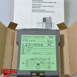 SINEAX V604 604-112 GOSSEN CAMILLE PLC Module