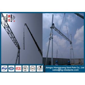 ISO9001 550KV Substation Steel Structures Yield Strength 235MPA Transmission