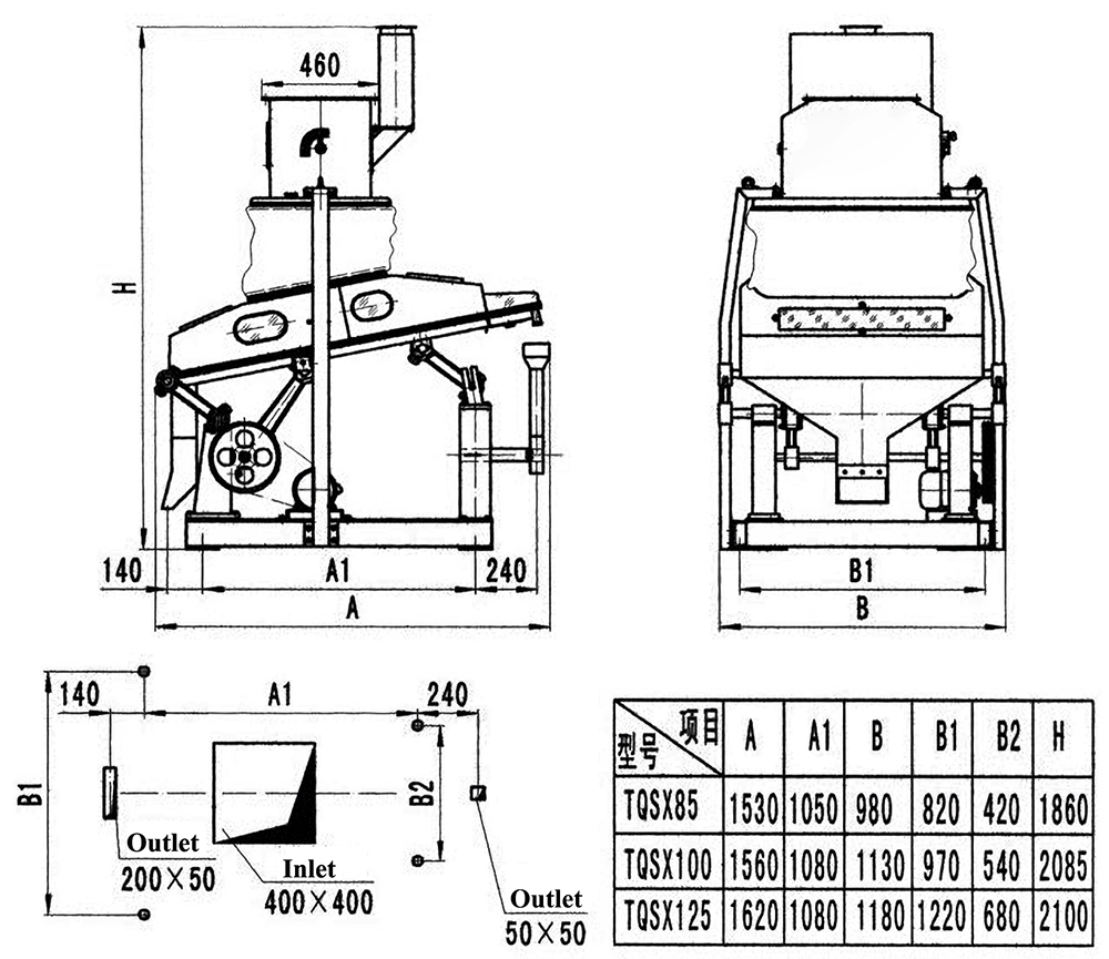 Function Stones Separator for Seeds Cleaning Wonderful STR TQSX168 3t/h Rice Destoner