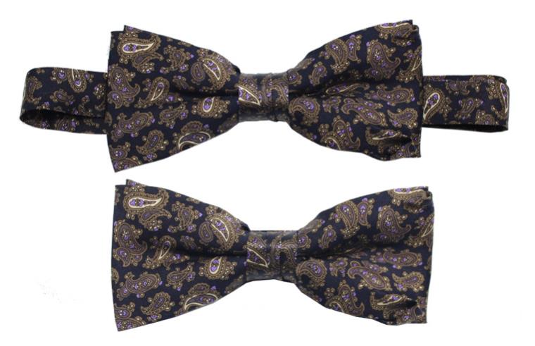 Adjustable Knotted Bow Tie Hand Made Custom Silk Bow Ties