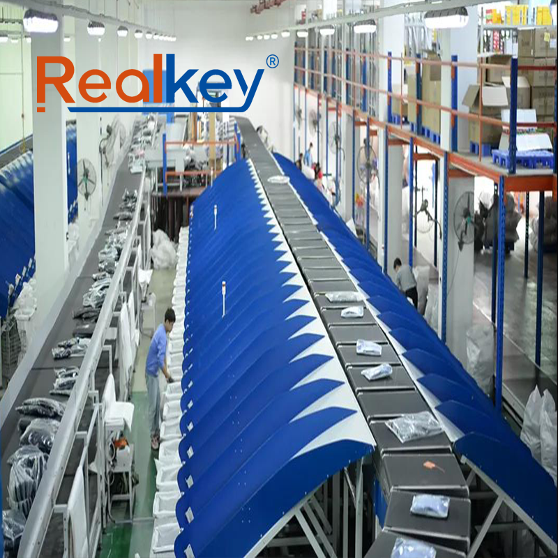 Realkey Cross Belt Sorter High-Speed Sorting for Medium Packages at 22,000 Items/Hour