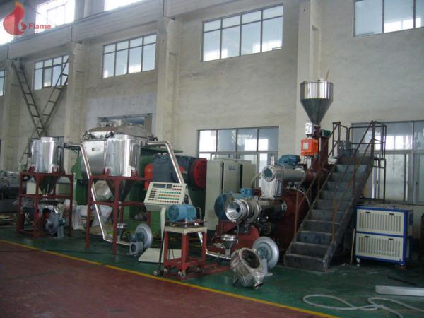 Low energy Green Planetary Roller Extruder for PVC Plastic , pelletizing