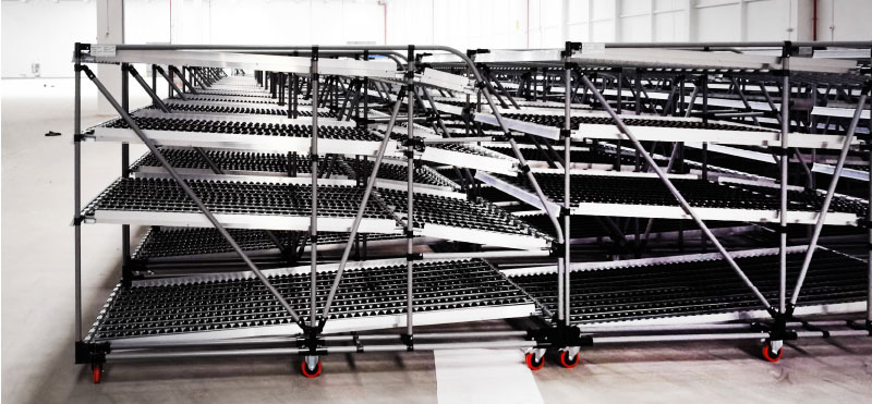 Carton Flow Rack Warehouse Storage Rack