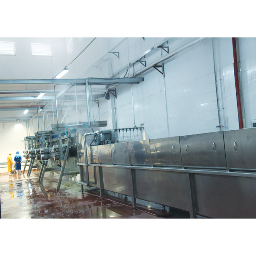 Stainless Steel 304 Poultry Plucking Machine 1500BPH Poultry Processing Equipment