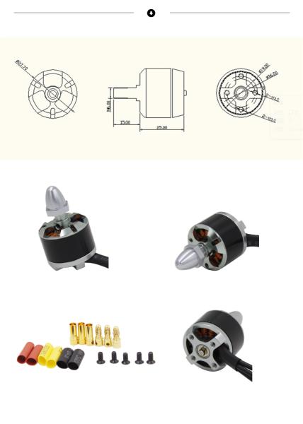 Brotherhobby 2812 980kv rc small helicopter Brushless Motor DC Motor outrunner