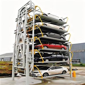 China 6 Layers Rotary Car Parking System Customized Mechanical Car Parking on sale