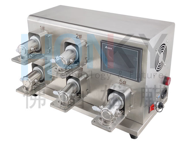 Manual Adjusting 10ml Ceramic Filling Pump For Lithium Battery Liquid Dispensing