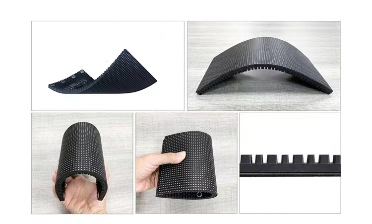 Flexible LED Display Customized Full Color Curved Flexible LED Display Board With IP31 Certification