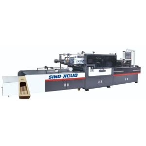 SIINO JIGUO TC-760Q   Automatic Servo Windows Patching Machine With Corner Cutting& Creasing Function,Max. sheet size (mm):760*850,Film Sheet Thickness (mm):0.03-0.3