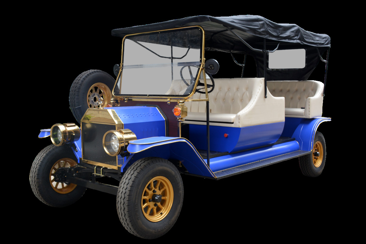 48V AC Motor Electric Classic Golf Carts For Sightseeing CE Certification