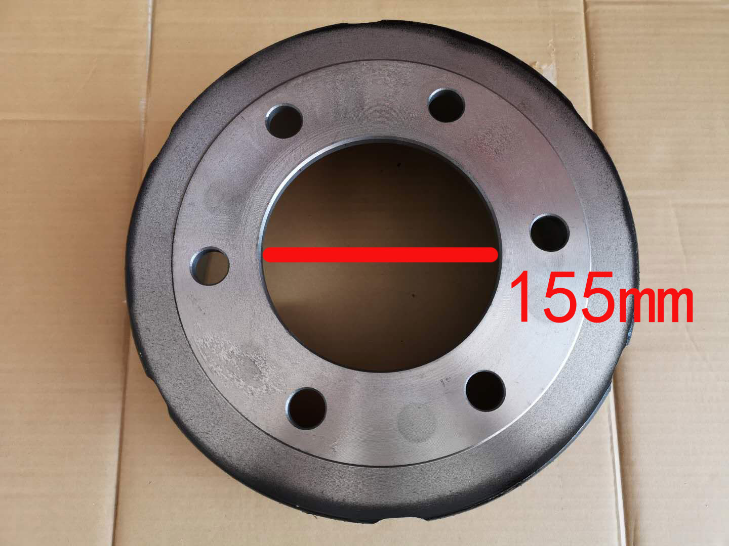 ISUZU NPR Six Holes Wheel Brake Drum 8970812182 8970812192 100mm Brake Lining