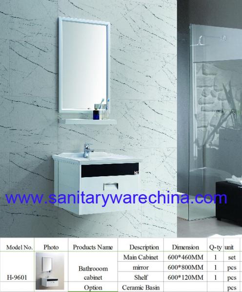 Modern Alunimun bathroom cabinet / aluminum alloy bathroom cabinet/Mirror