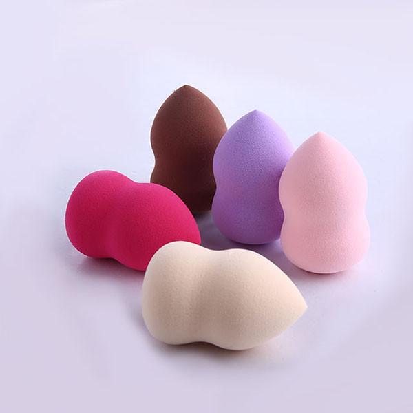 Facial Puff Cosmetic Blending Sponge , Jelly Makeup Sponge Flexible Anti
