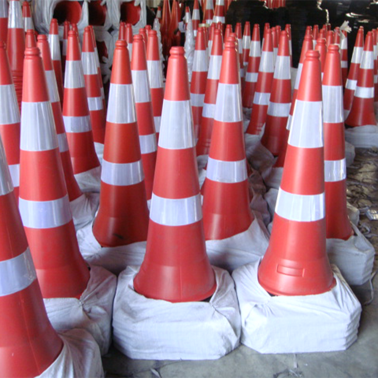 PE Plastic Road Cone Orange High Visible Highway Traffic Cones