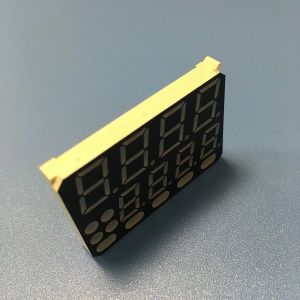 Temperature Indicator 8 Digits 7 Segment LED Display Multicolour Custom Design