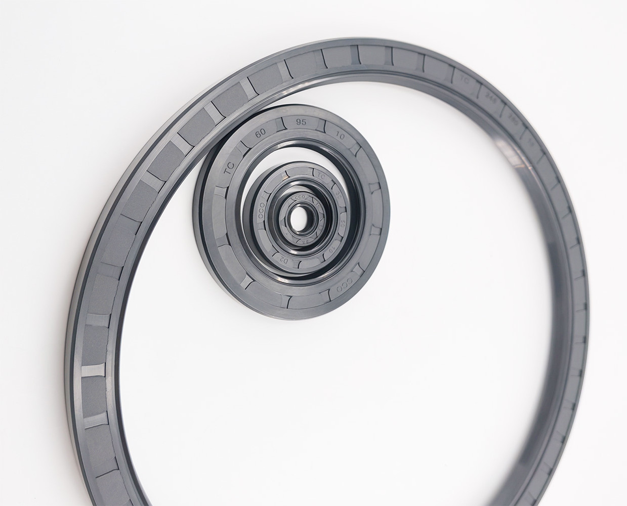 Full Standard Two Lips NBR Oil Seal High Pressure Rotary Oil Sealing