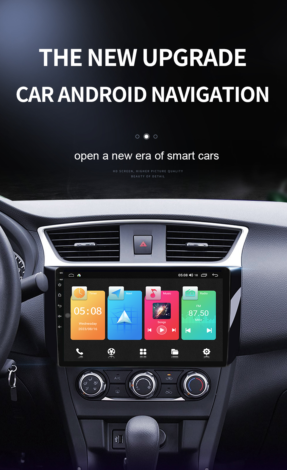 7/9/10 inch Android Multimedia Player GPS WIFI Bluetooth Player Car DVD Auto Radio GPS Map Player