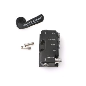 5V USB BNC Splitter Box Rotatable EXT 9 Pin Male To Run Stop CTRL Timecode