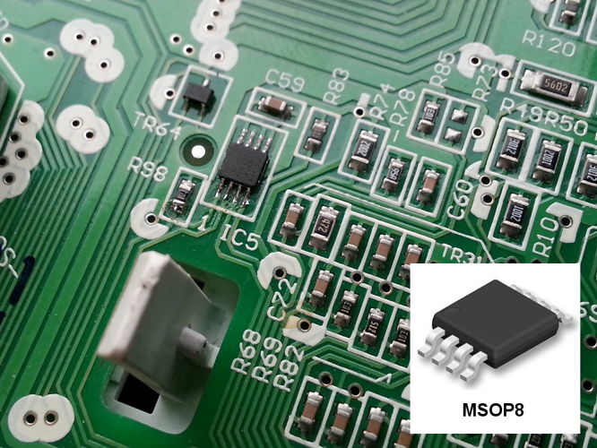 S-93C66BD0I-K8T3U IC EEPROM 4KBIT 2MHZ 8MSOP MICROCHIP MEMORY IC