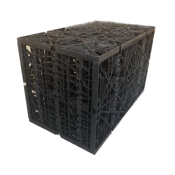 Black Stormwater Infiltration Tank for Low-Maintenance Underground Water