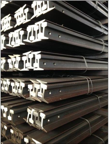 Coal Mine Light Steel Crane Rail Sections / Standard Mining Overhead Crane Rail