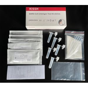 SARS-CoV-2 Fast Rapid Antigen Test RTK Ag Saliva Test Kit with biosafety bag