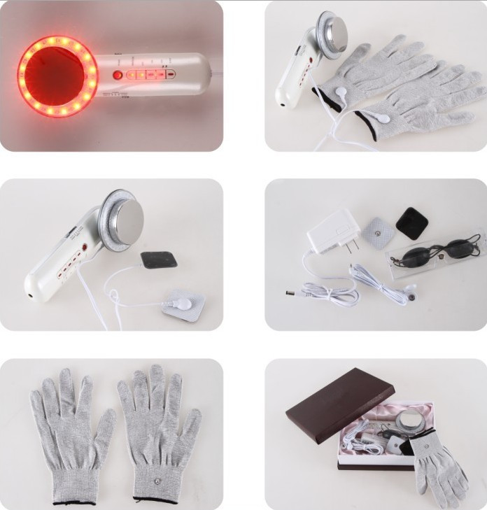 3 In 1 Electroporation Beauty Device Ultrasonic Photon Machine With Electrode Pad