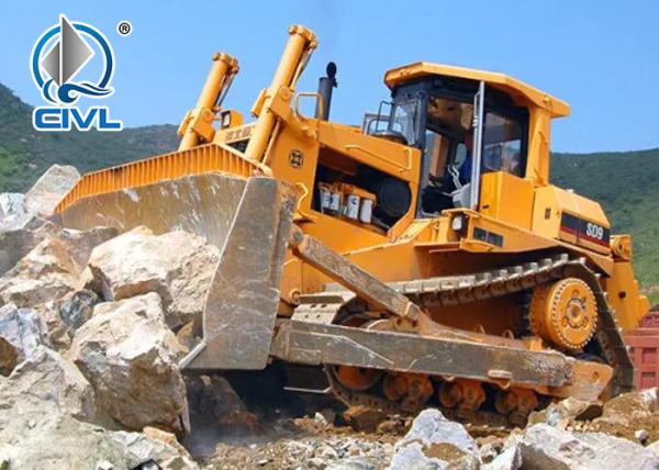 430HP Elevated Sprocket Hydraulic Bulldozer SD9 Brand Crawler Bulldozer 430hp