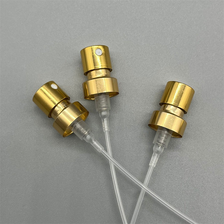 Luxurious Golden perfume dispenser pump Elegant Scent Diffuser for Homes & Offices