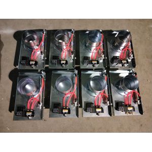 China 200mm Ss304 Fume Extraction System Pneumatic Sliding Damper on sale