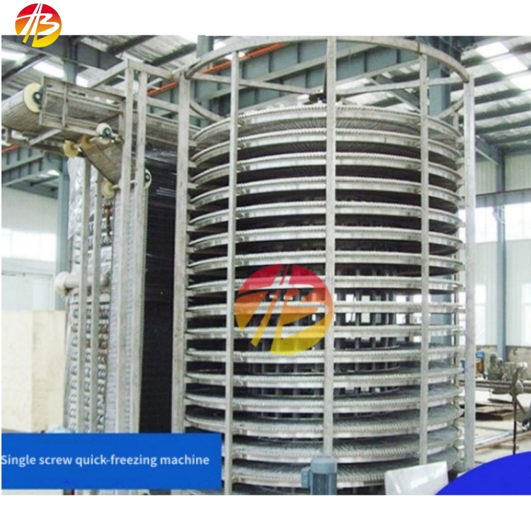 500kg Cooling Capacity Industrial Quick Freezer for Frozen Shrimp and Strawberries