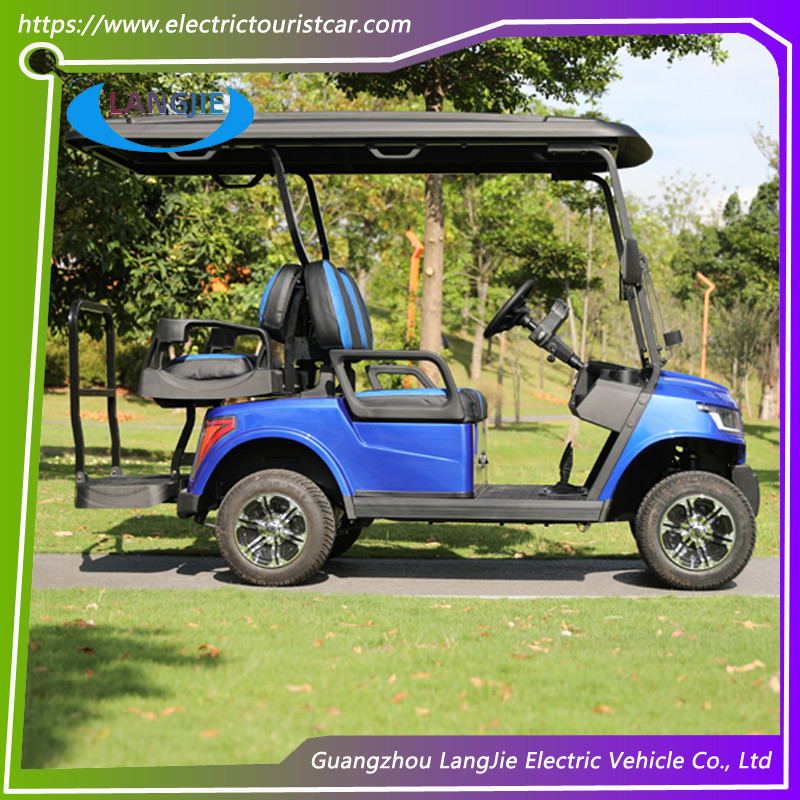 Manufacture Electric Chinese Golf Club Small Mini Buggy Cart Car 4 Seats Electric Club Car