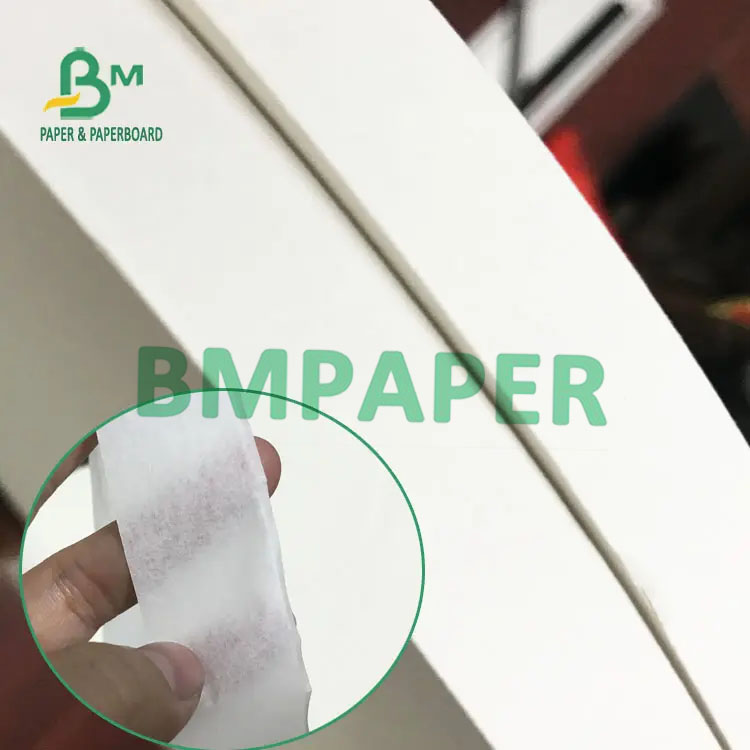 24gsm 28gsm Tootpick Wrapping Paper 10 Roll In Carton Virgin Pulp Wihte Roles