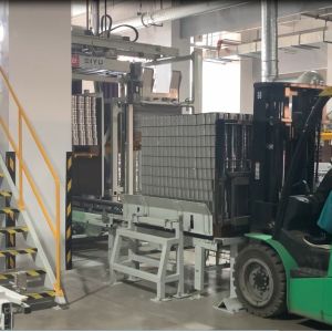 China Fully Automatic High Speed Can Destacker Can Pallet Destacker on sale