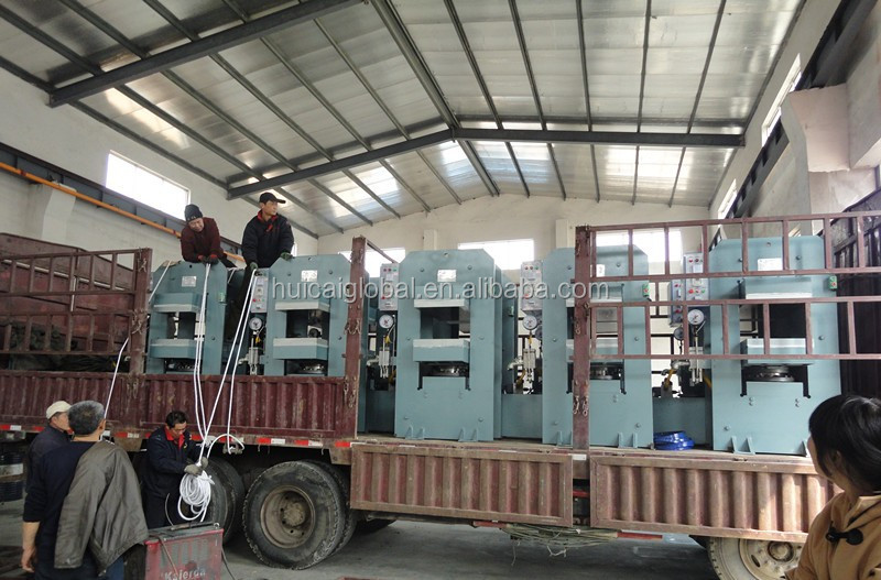 1500 KG Weight Qingdao HUICAI Rubber Vulcanizing Press for Smooth Operation