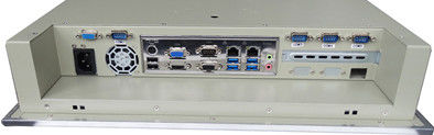 IPPC-1701T 17"  Industrial PC Touch Screen Monitor 1 Extended Slot Support I3 I5 I7 Desktop CPU 2