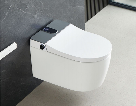  1100w Adapted Power Automated Smart Toilet with Soft Close Intelligent Toilet Seat Cover Delivering Sanitation Performance in Public Spaces Manufactures