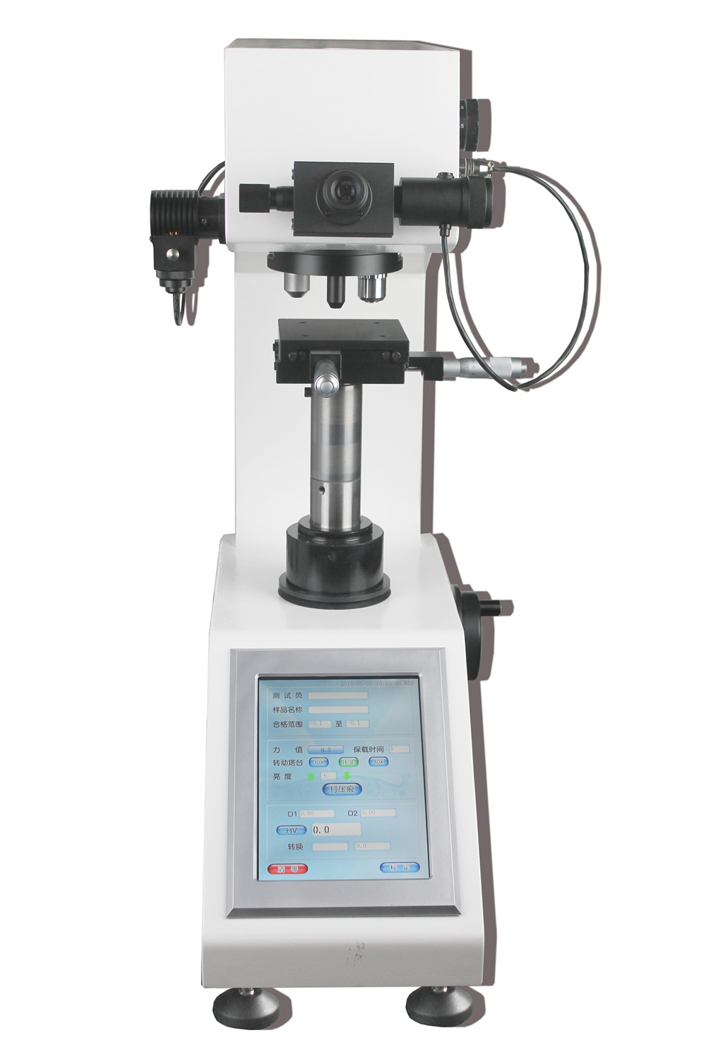 Automatic Digital Micro Vickers Hardness Tester Vickers Hardness Test Equipmen ASTM E92 Knoop Hardness Test