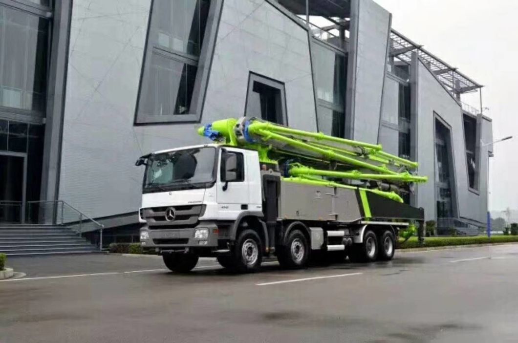 Zoomlion Concrete Mixer Machine 56 Meter Used Concrete Pump Truck