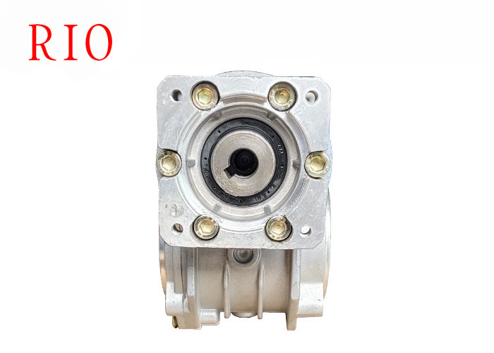 Aluminum Alloy Vf40 Small Worm Gear Reducer Lightweight High Reliability