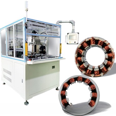Main Blade Motor PLC Controller Automatic Coil Winding Machine for Motor Stator Winding