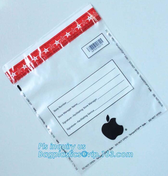 Document safe tamper proof bank deposit bag, Steb Plastic Money Pe Bank Deposit Coin Security Pouch Bags With Seal For C