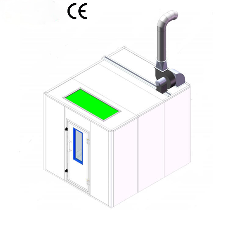 Metal Sheld Fireproof Paint Mixing Room Paint Mixing Booth Ventilation System For Preparation