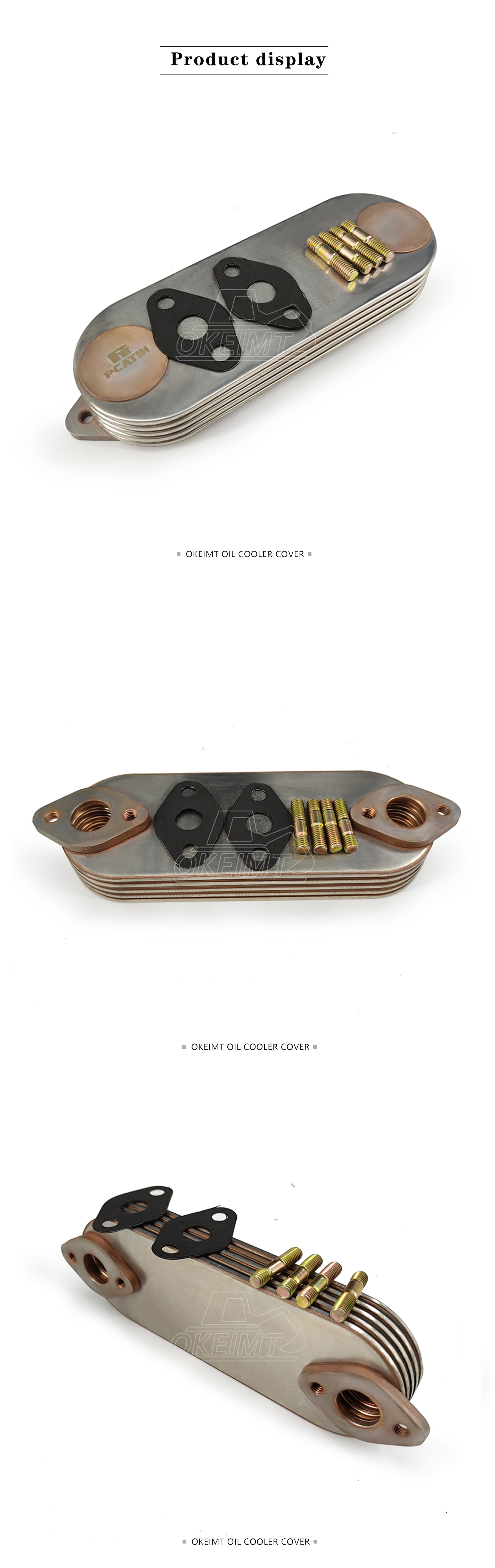 15710-66020 15710-54050 15710-54030 4M40-5p Oil Cooler for Mitsubishi