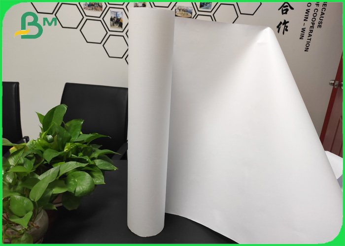 Inkjet CAD Drawing Paper Roll 914mm X 100m White Paper Roll 2" Core