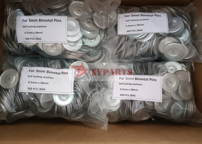 15mm Diameter Galvanized Steel Self Locking Washer For Insulation Fasteners