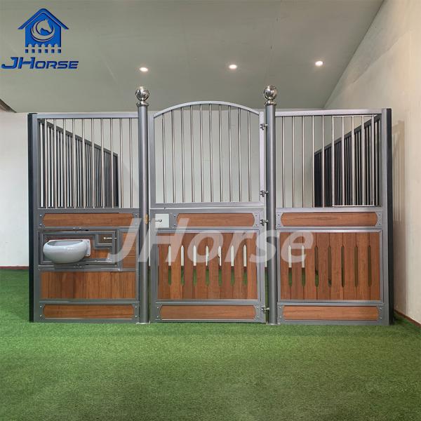 Customized Swing Sliding Horse Stable Door Welded Panels Powder Coated For Farms
