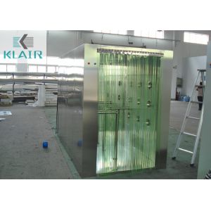 China Air Shower Tunnel Microprocessor Controller With Soft Curtain Door on sale